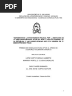 La Direccion Funcional Ejercida Por La Fiscalia General de La Republica Y Las Consecuencias Que Esta Genera en El Debido Proceso Penal