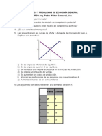 Ejercicios y Problemas de Economía General