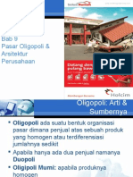 BAB 9 Pasar Oligopoli & Arsitektur Perusahaan