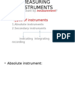 Types of Instruments: What Is Meant by ?