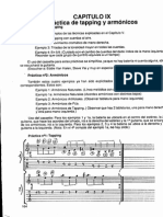 09 Práctica de Tapping y Armónicos - Guitarra Método Analítico - 164 - 167