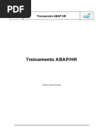 Treinamento ABAP-HR Exercicios