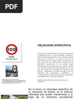 Velocidad Especifica