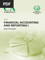 CAF5-Financial Accounting and Reporting I - Questionbank