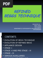 Refinements in BEGGS TECHNIQUE