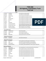 773E ToolingList