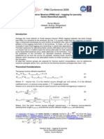 01 - Pulse Neutron Neutron (PNN) Tool - Logging For Porosity