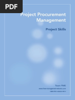 Project Procurement Management