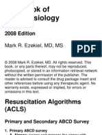 Handbook of Anesthesiology