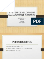 System Development Management Control