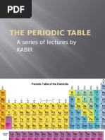 The Periodic Table: A Series of Lectures by Kabir