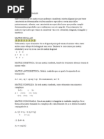 Matrices Especiales