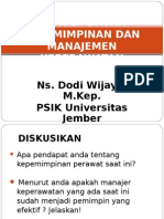 Konsep Dasar Kepemimpinan Dan Berubah