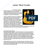 Telecaster Mod Guide