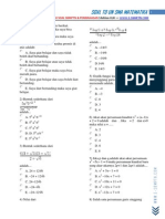 Soal Try Out Un Matematika Sma Ipa