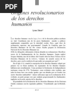 (480296279) HUNT Los Origenes Revolucionarios de Los Derechos Humanos