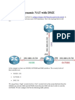 Cisco ASA Dynamic NAT With DMZ