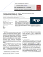 Journal of Organometallic Chemistry: Dominik Wechsler, Gabriele Schatte, Mark Stradiotto