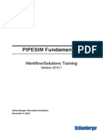 PIPESIM Fundamentals: Workflow/Solutions Training