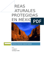 Áreas Naturales Protegidas en México