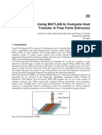 Matlab in Free Form Extrusion