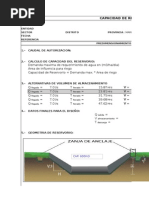 Diseño de Reservorio Con Geomembrana