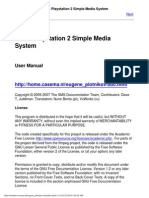 SMS - Playstation 2 Simple Media (User Manual)