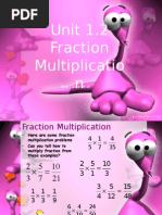 Multiplying Fractions