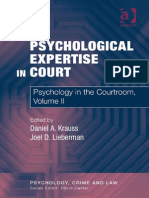 Psychlogical Expertise in Court