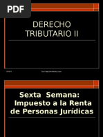 Rentas de Personas Juridicas