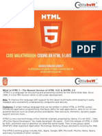 All About HTML5 & CSS3, History & Advantages