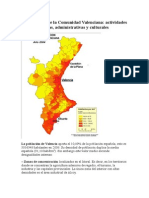 La Población de La Comunidad Valenciana