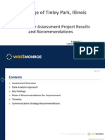 Water Meter Assessment Project Results and Recommendations