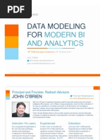 T5AP OBrien Data Modeling For Modern BI and Analytics