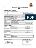 Avance Programa I Raid Hípico Los Alborronchos PDF