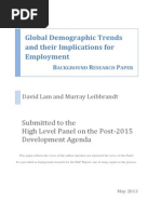 Lam Leibbrandt Global Demographic Trends and Their Implications For Employment