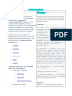 Social Legislation Principles