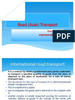 Road (Auto) Transport