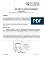 Civil Engg - Ijcseierd - Experimental and Analytical Study On The Dynamic Behavior of Frames Under Relative Displacement Between Support Points