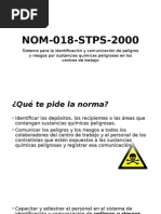 Nom 018 STPS 2000