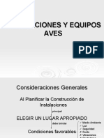 Instalaciones y Equipos en Aves