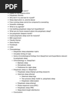 Polyphasic Sleep: 5 Years Later!