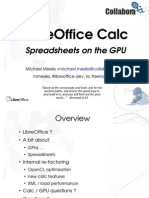 LibreOffice Calc Spreadsheets On The GPU