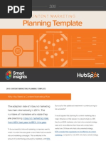 Content Planning Template - SmartInsights