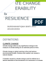 Climate Change Vulnerability & Resilience