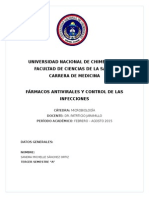 Fármacos Antivirales y Control de Las Infecciones