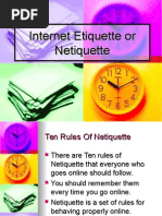 Netiquette End Term