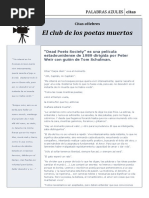 Citas Célebres de La Película El Club de Los Poetas Muertos