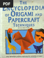 The Encyclopedia of Origami and Papercraft Techniques - 1st Edition (1995)