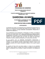 Programa de Gobierno Diego Olegario Arcos Insuasty 2016 - 2019